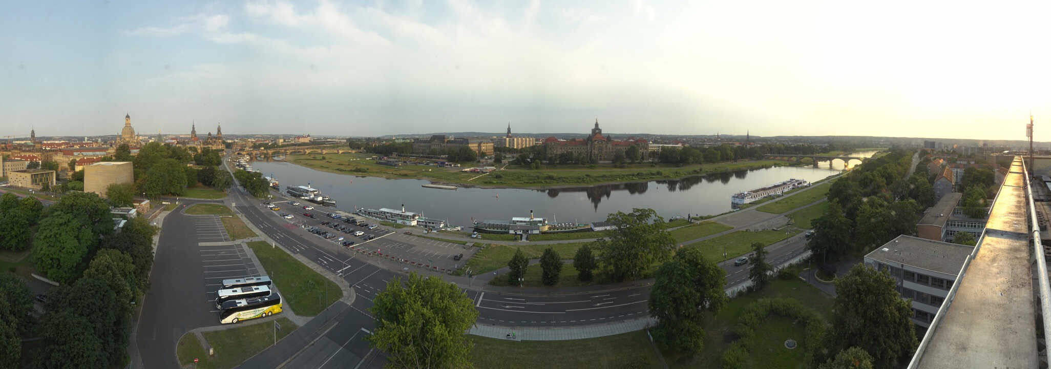 Archiv Foto Webcam Dresden - Elbpanorama