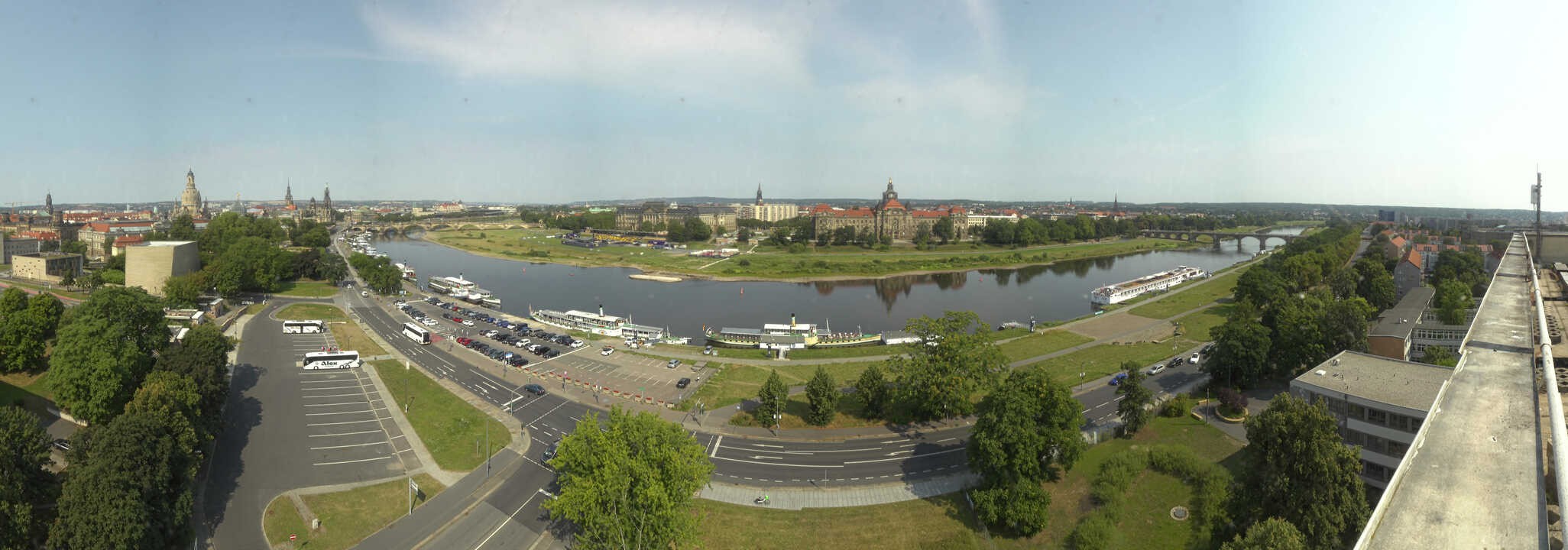 Archiv Foto Webcam Dresden - Elbpanorama
