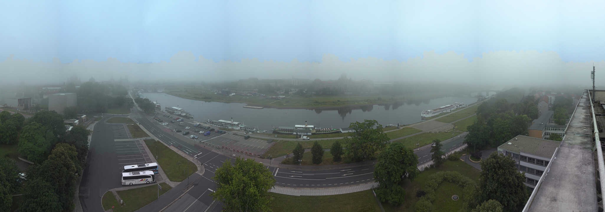 Archived image Webcam Dresden - Panoramic view of the city