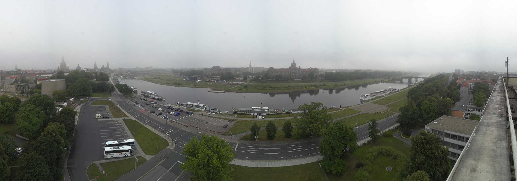 Archived image Webcam Dresden - Panoramic view of the city