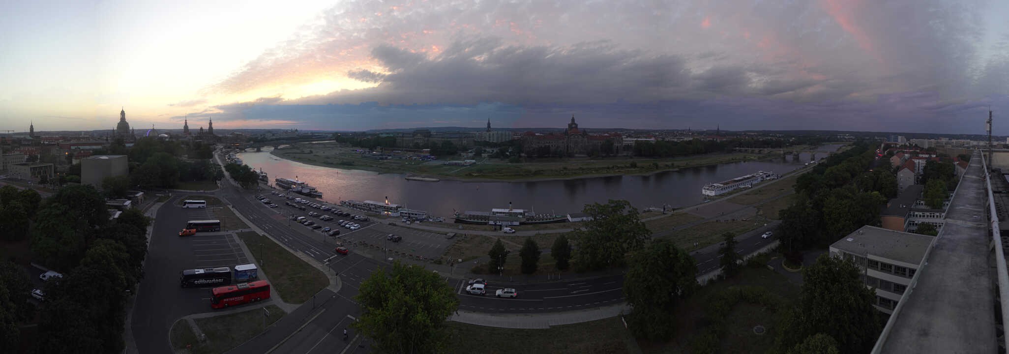Archiv Foto Webcam Dresden - Elbpanorama