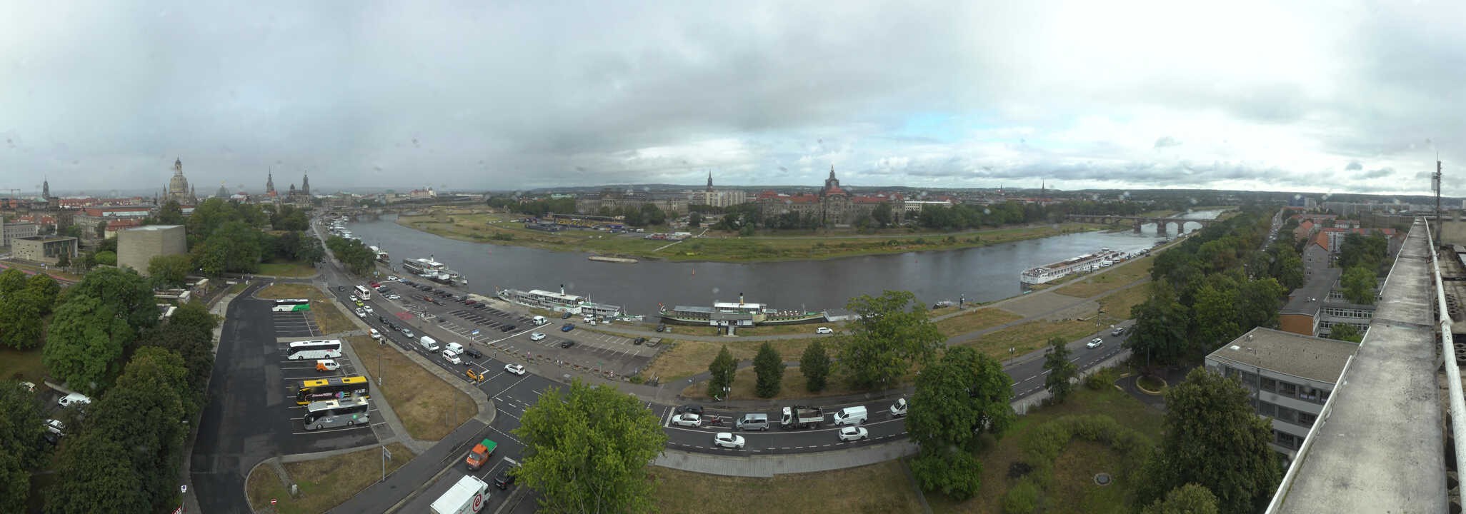 Archived image Webcam Dresden - Panoramic view of the city