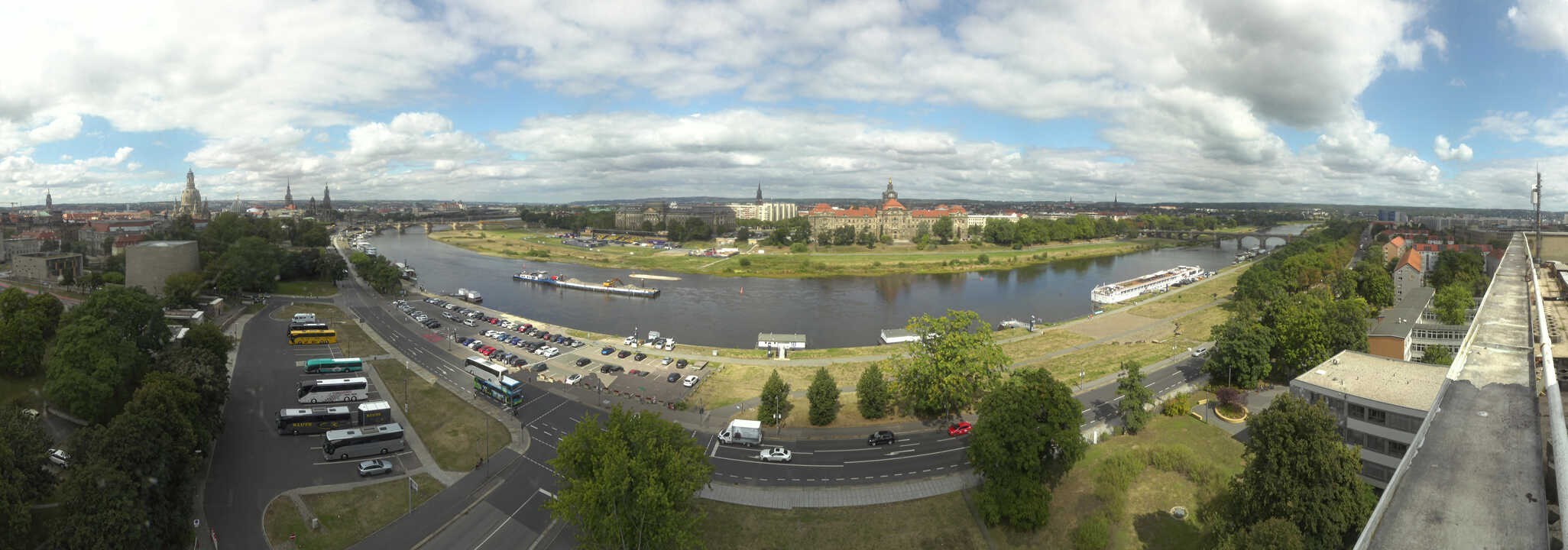 Archiv Foto Webcam Dresden - Elbpanorama