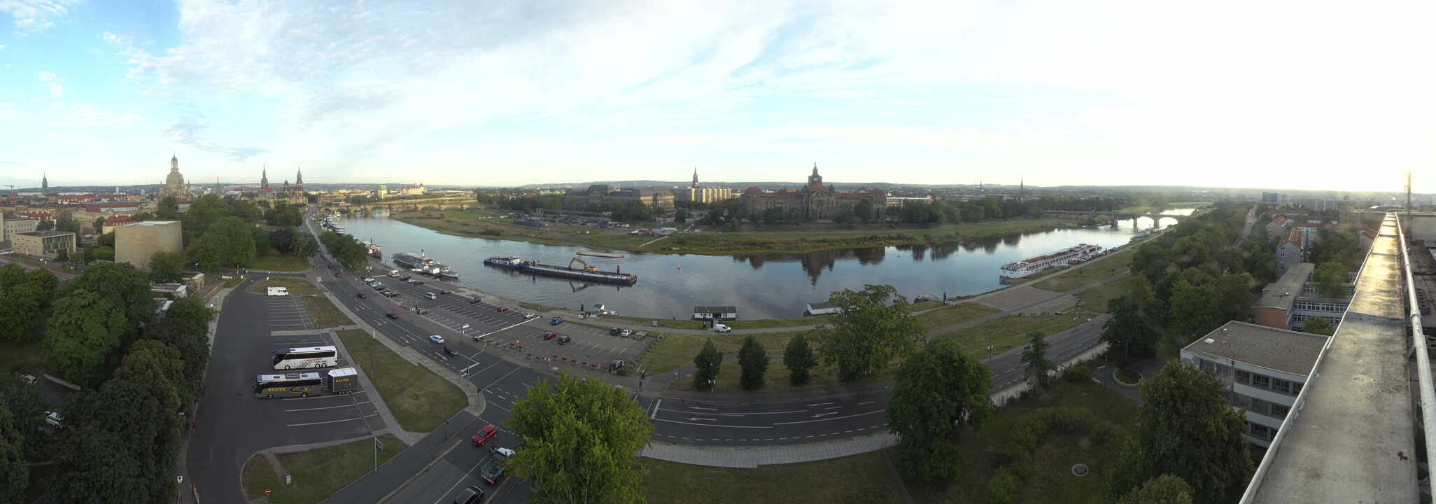 Archived image Webcam Dresden - Panoramic view of the city