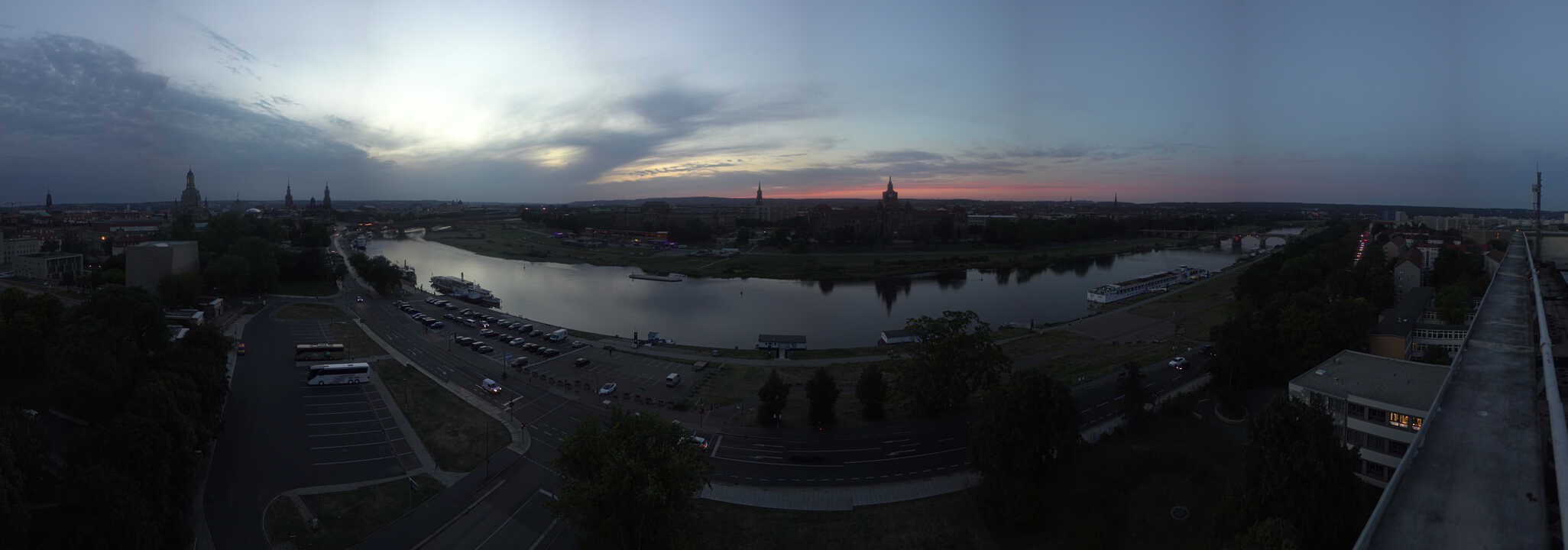 Archived image Webcam Dresden - Panoramic view of the city