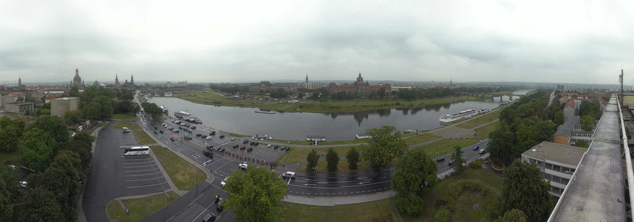 Archiv Foto Webcam Dresden - Elbpanorama