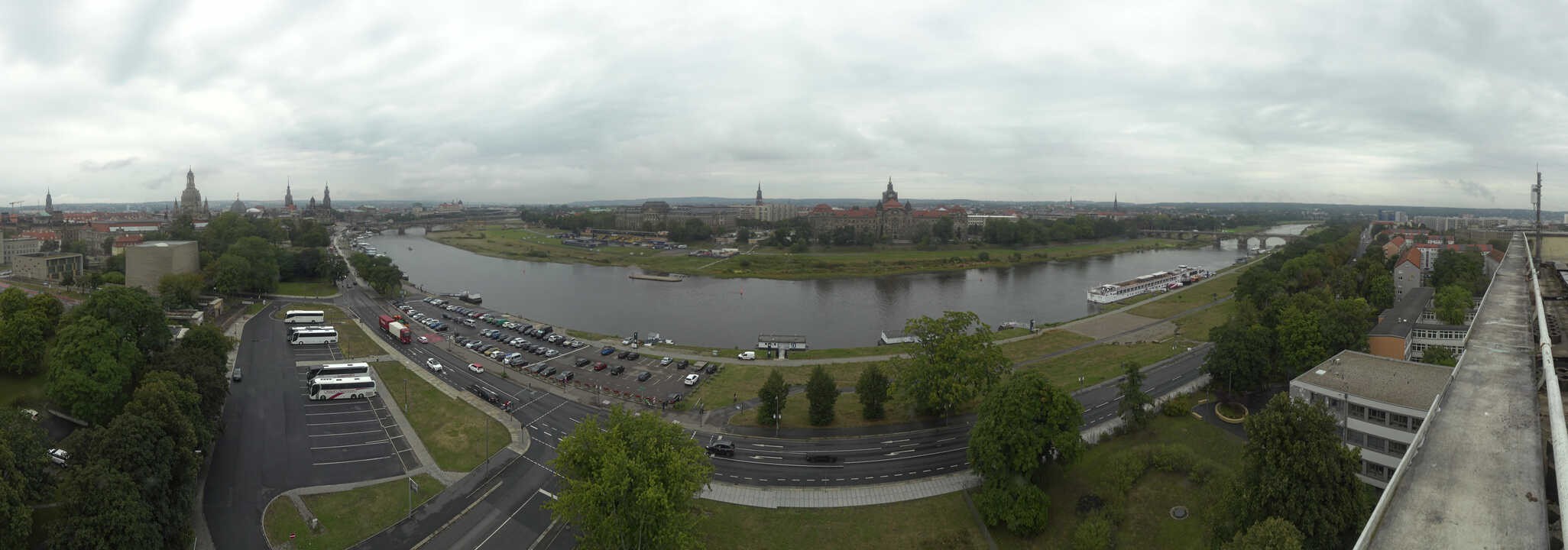 Archiv Foto Webcam Dresden - Elbpanorama