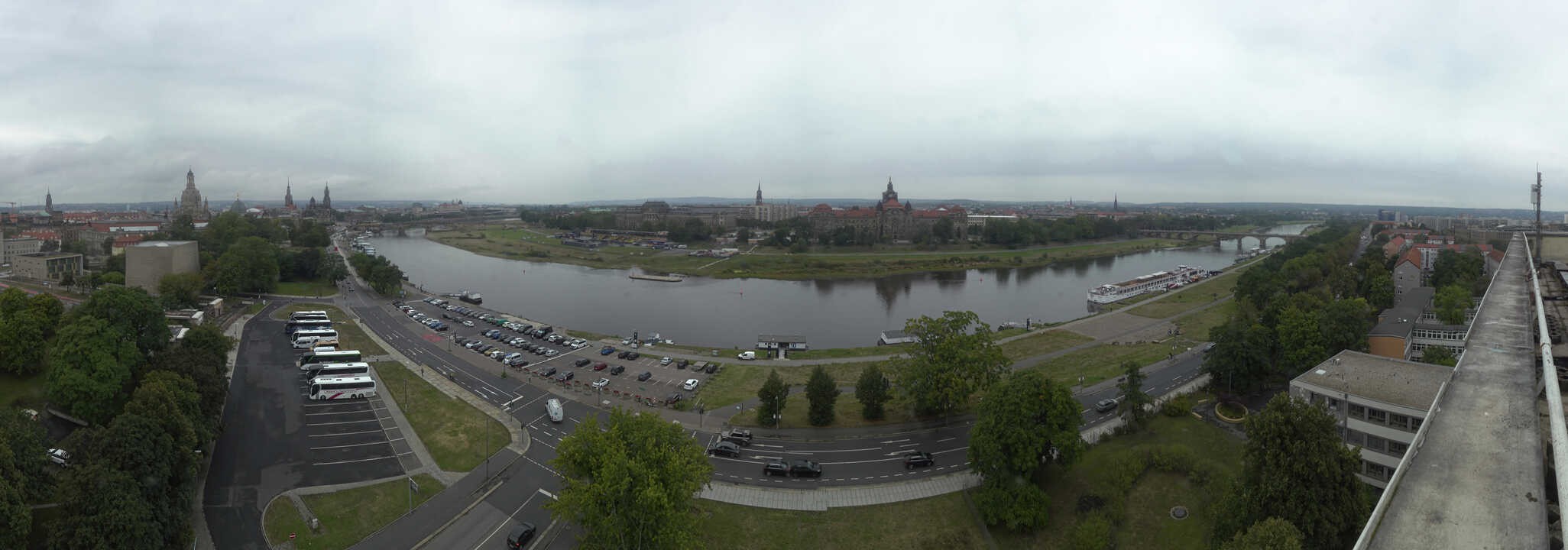 Archived image Webcam Dresden - Panoramic view of the city
