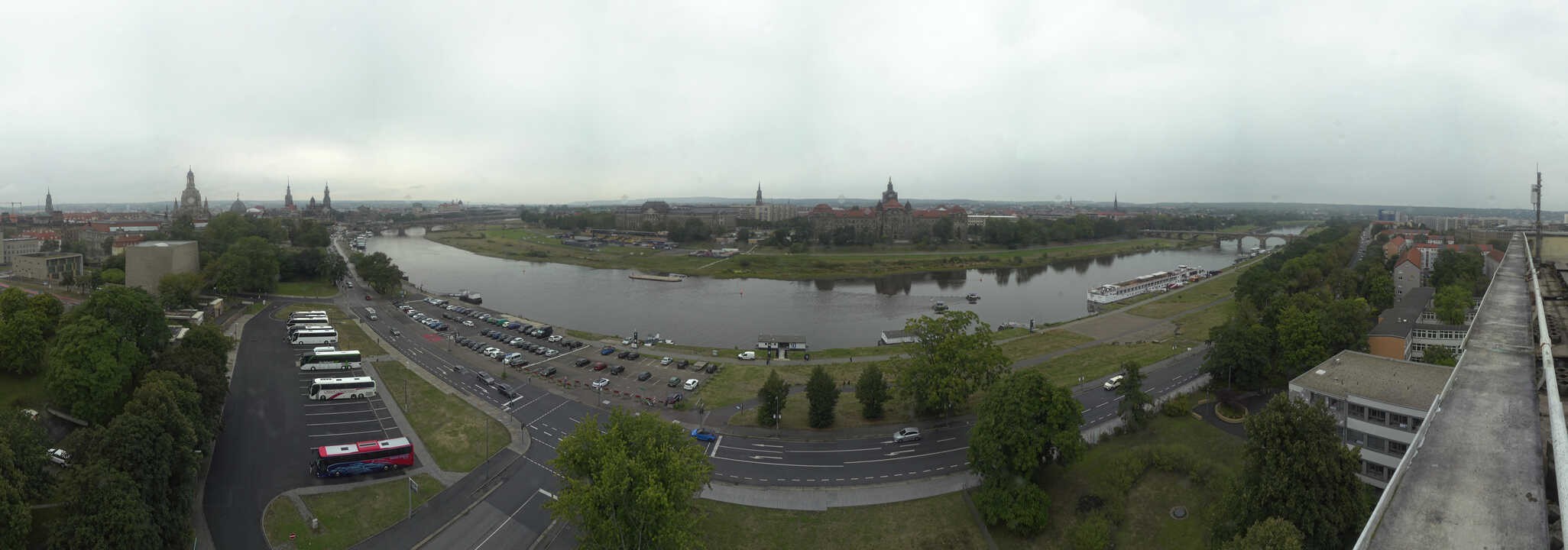Archived image Webcam Dresden - Panoramic view of the city
