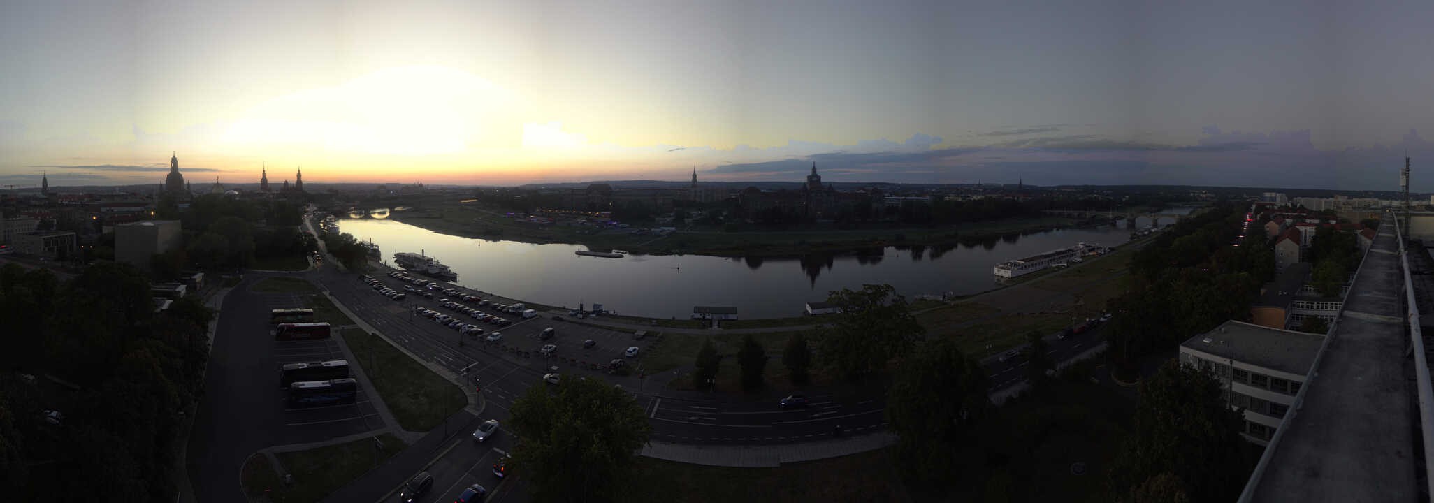 Archived image Webcam Dresden - Panoramic view of the city