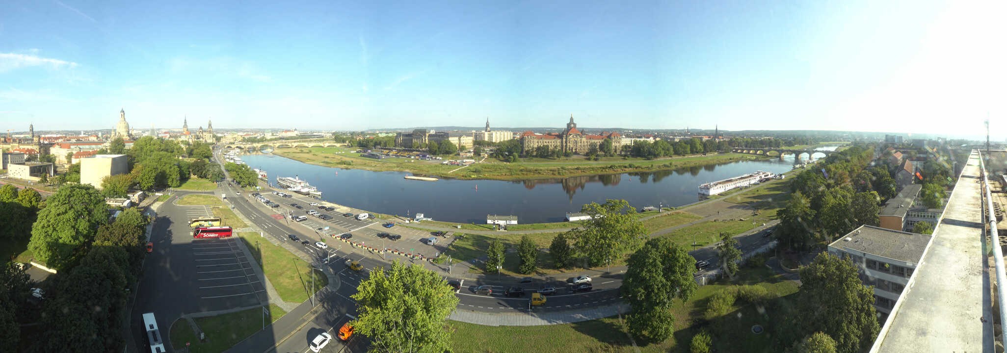 Archived image Webcam Dresden - Panoramic view of the city
