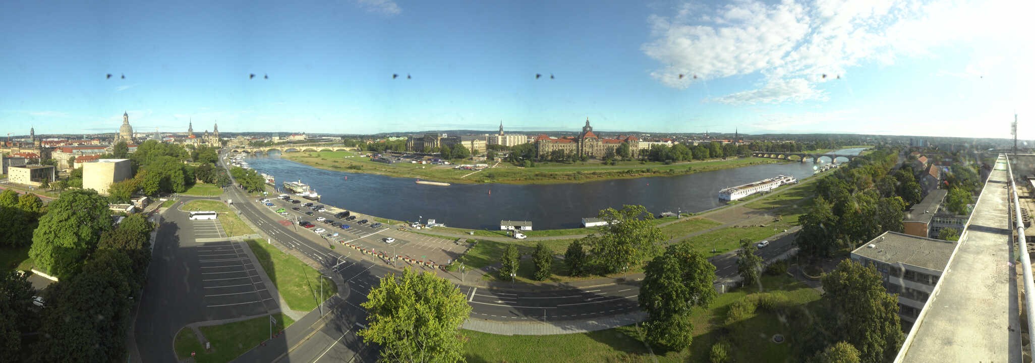 Archiv Foto Webcam Dresden - Elbpanorama
