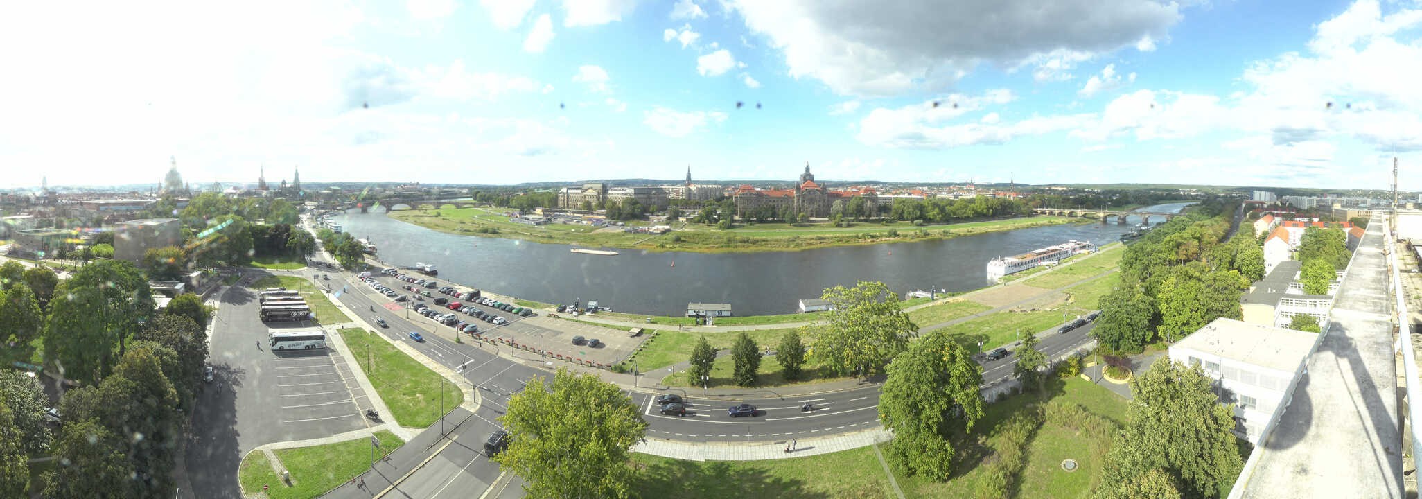 Archiv Foto Webcam Dresden - Elbpanorama