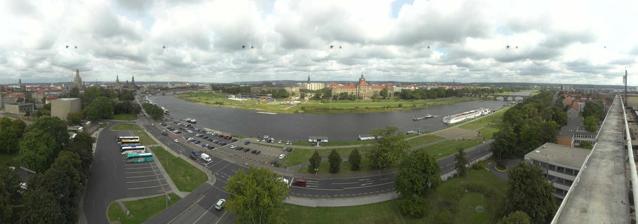 Archiv Foto Webcam Dresden - Elbpanorama
