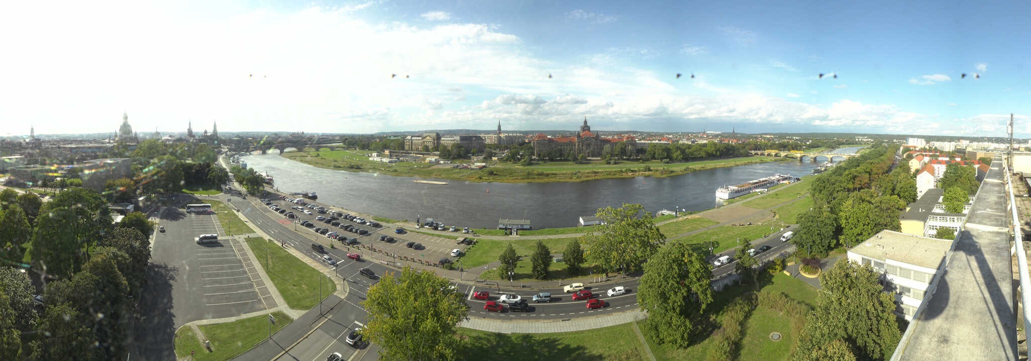 Archiv Foto Webcam Dresden - Elbpanorama