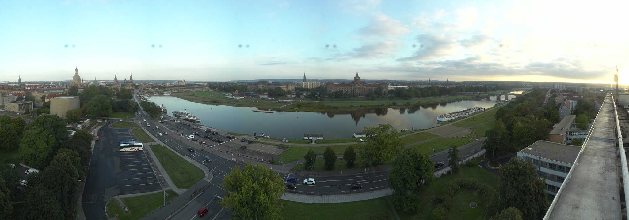 Archiv Foto Webcam Dresden - Elbpanorama