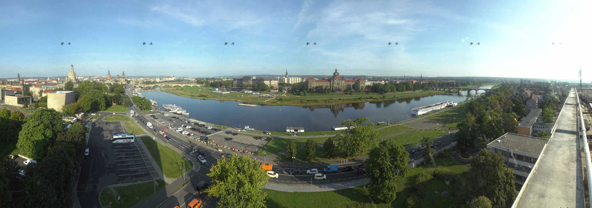 Archiv Foto Webcam Dresden - Elbpanorama