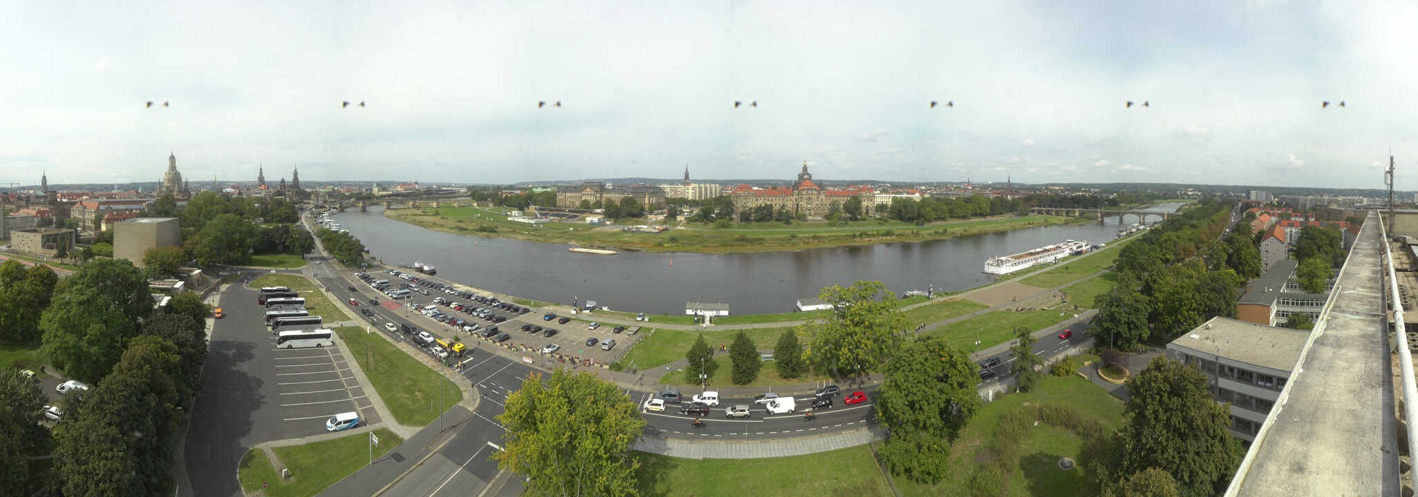 Archived image Webcam Dresden - Panoramic view of the city