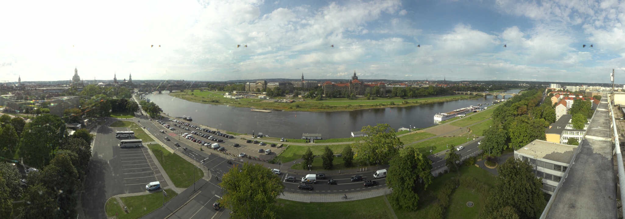 Archiv Foto Webcam Dresden - Elbpanorama