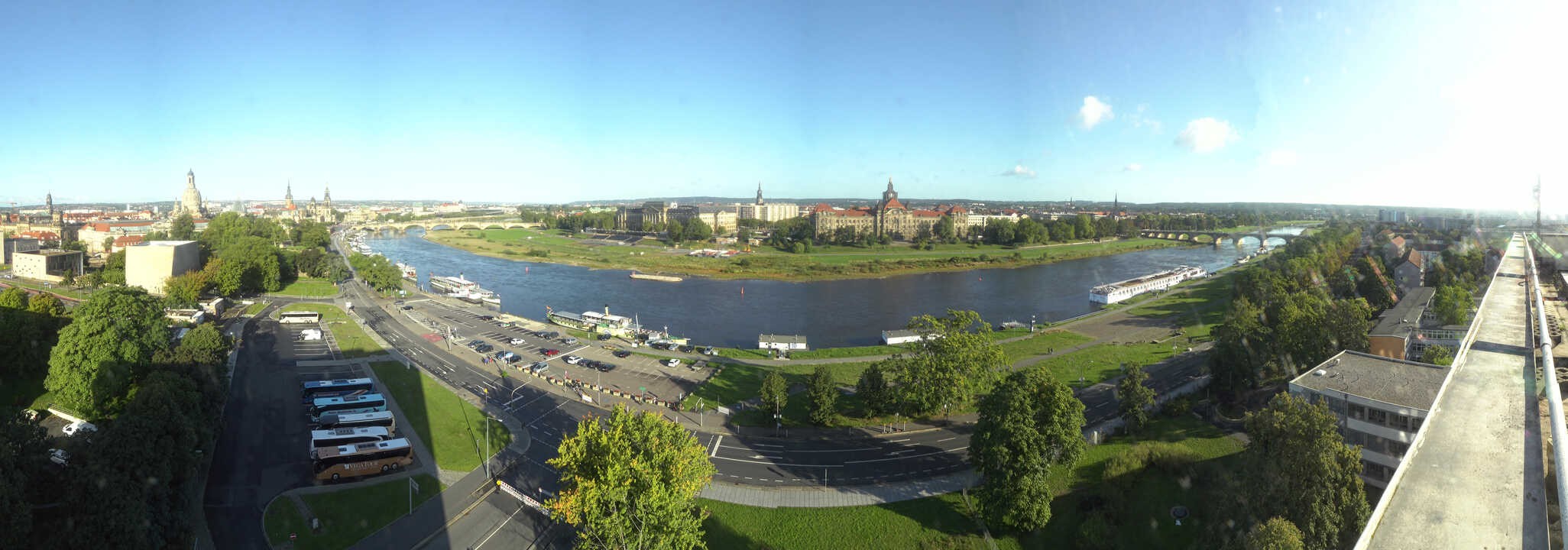 Archiv Foto Webcam Dresden - Elbpanorama