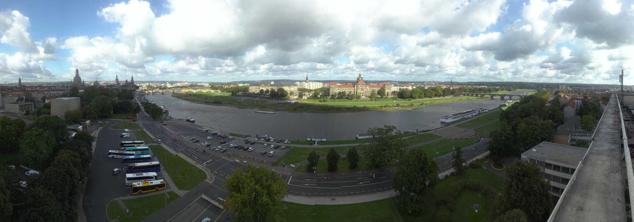 Archiv Foto Webcam Dresden - Elbpanorama