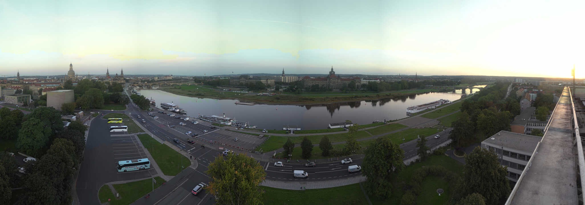 Archiv Foto Webcam Dresden - Elbpanorama