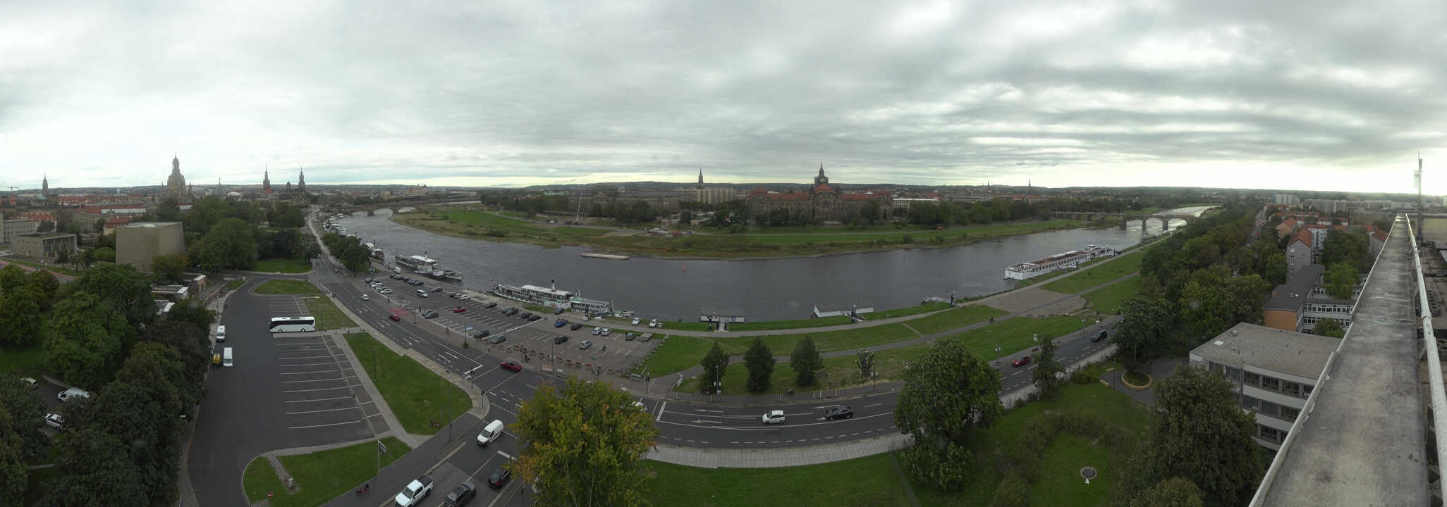 Archiv Foto Webcam Dresden - Elbpanorama