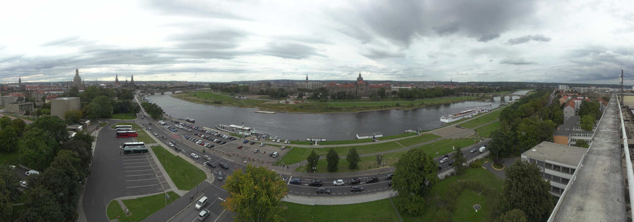 Archiv Foto Webcam Dresden - Elbpanorama