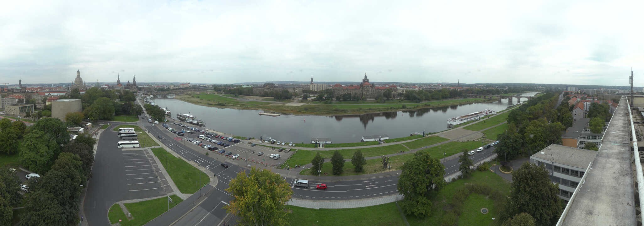 Archiv Foto Webcam Dresden - Elbpanorama