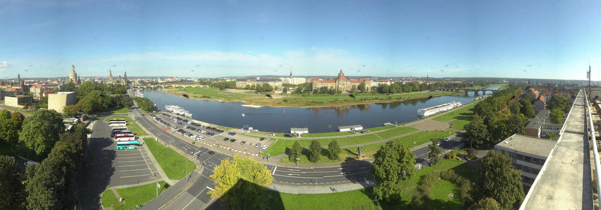 Archiv Foto Webcam Dresden - Elbpanorama