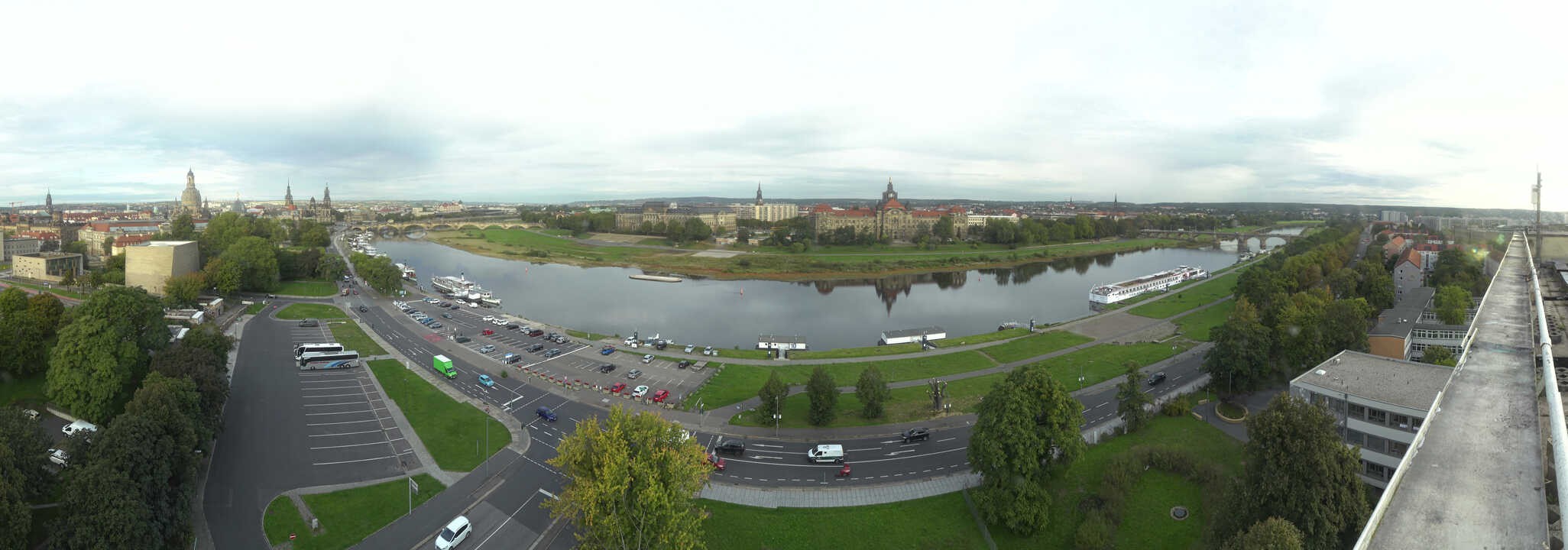 Archiv Foto Webcam Dresden - Elbpanorama