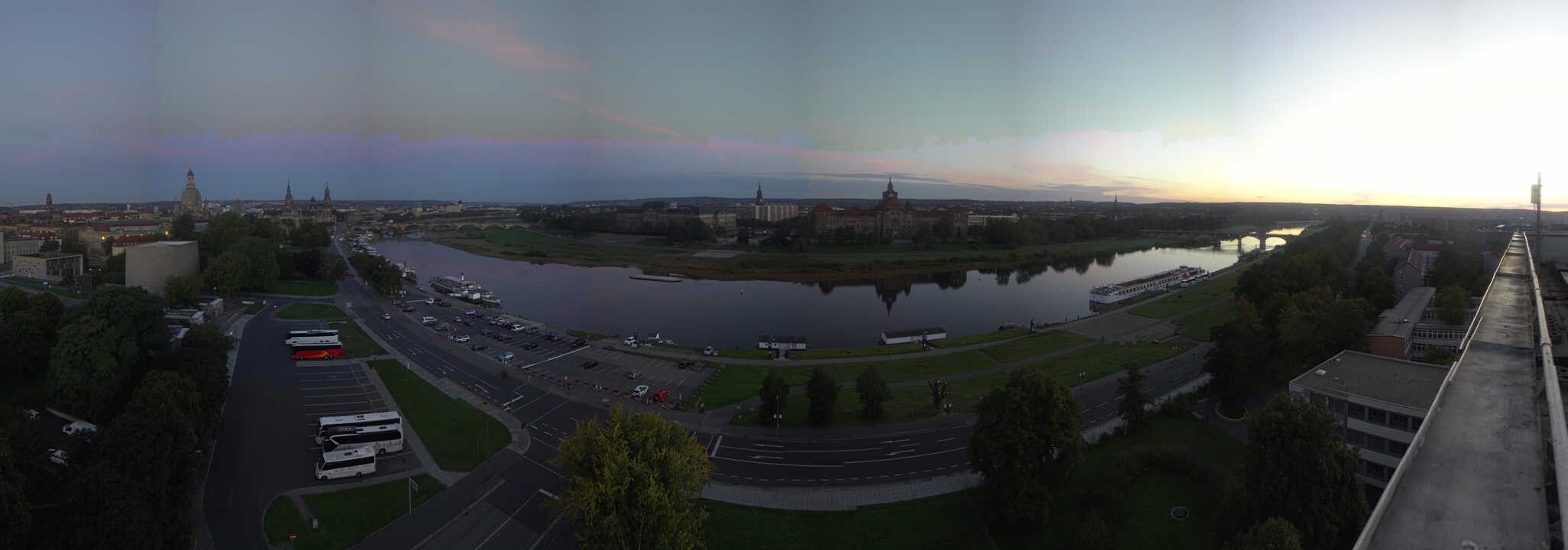 Archiv Foto Webcam Dresden - Elbpanorama