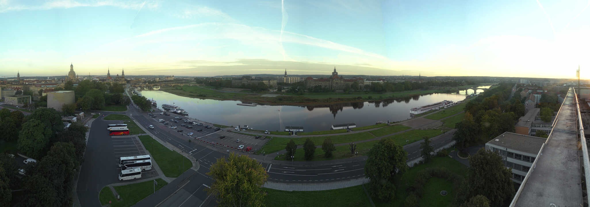 Archiv Foto Webcam Dresden - Elbpanorama