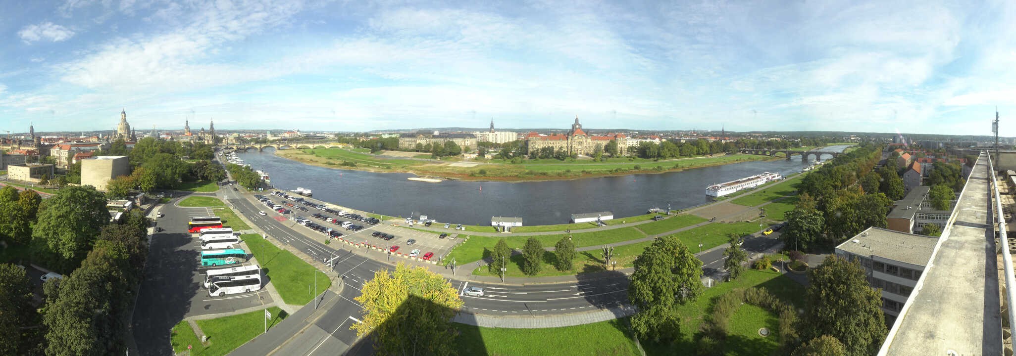 Archiv Foto Webcam Dresden - Elbpanorama