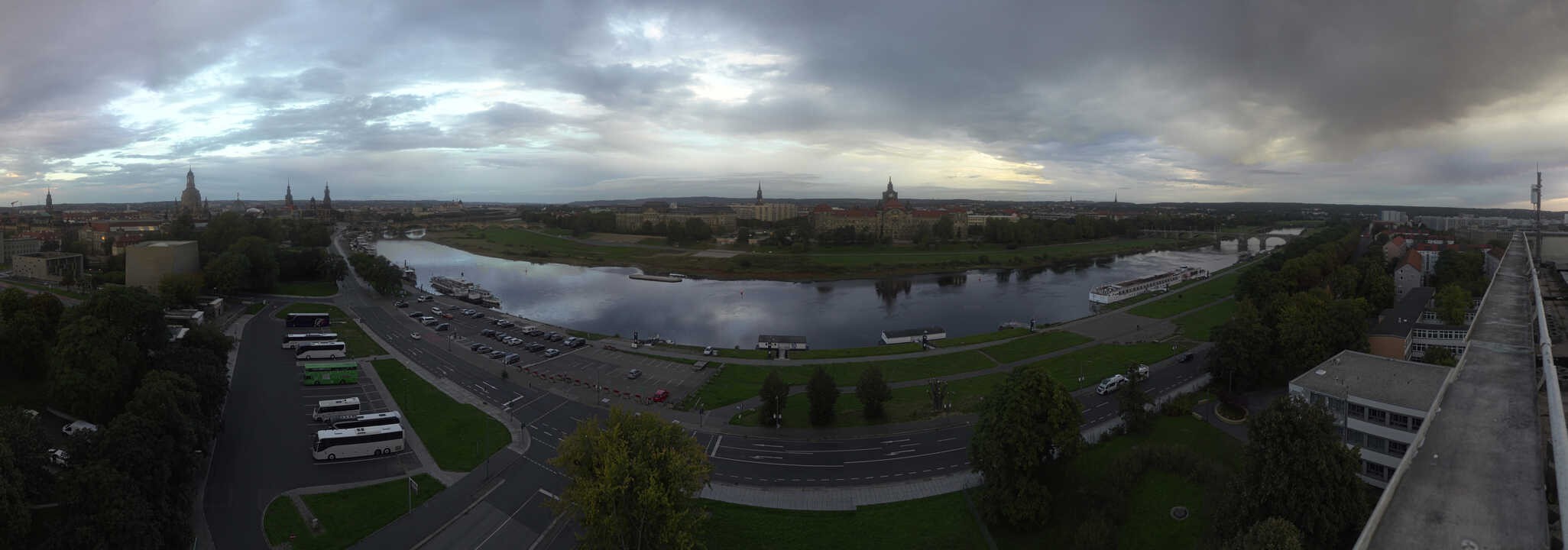 Archived image Webcam Dresden - Panoramic view of the city