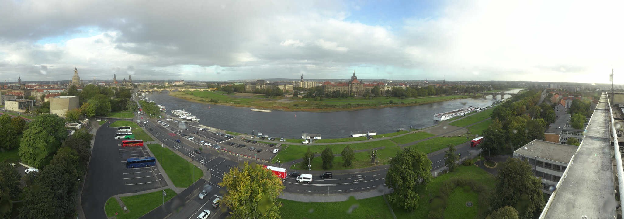 Archiv Foto Webcam Dresden - Elbpanorama