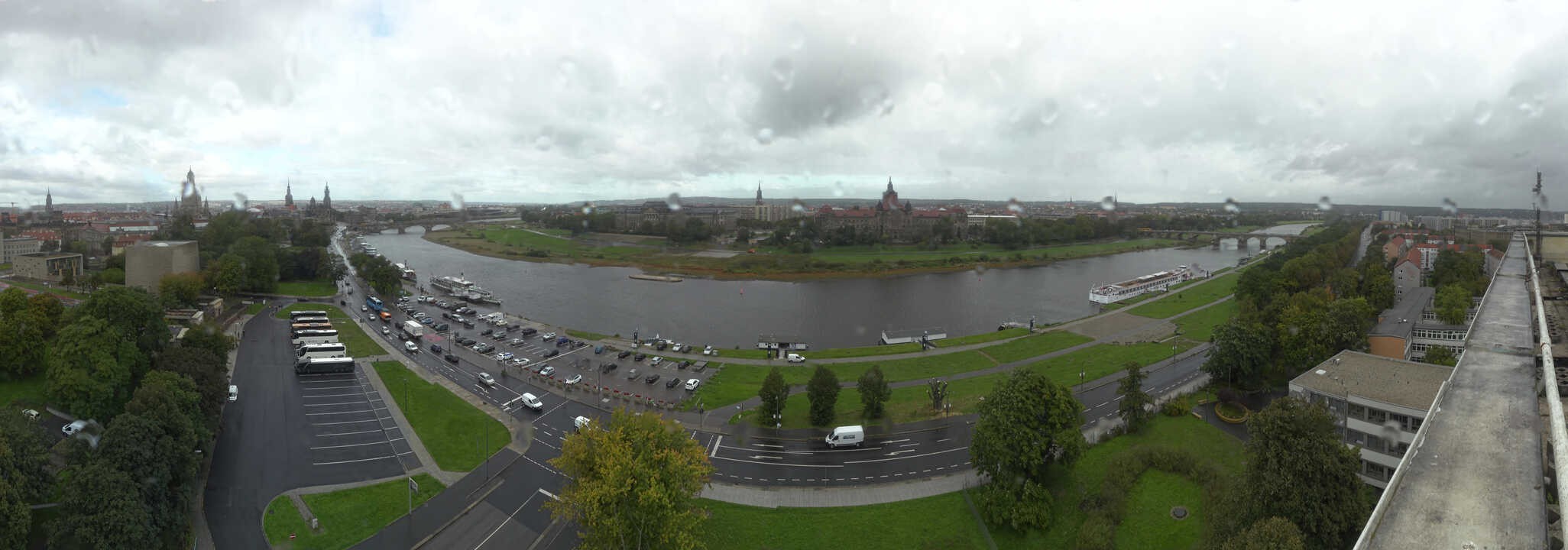 Archiv Foto Webcam Dresden - Elbpanorama