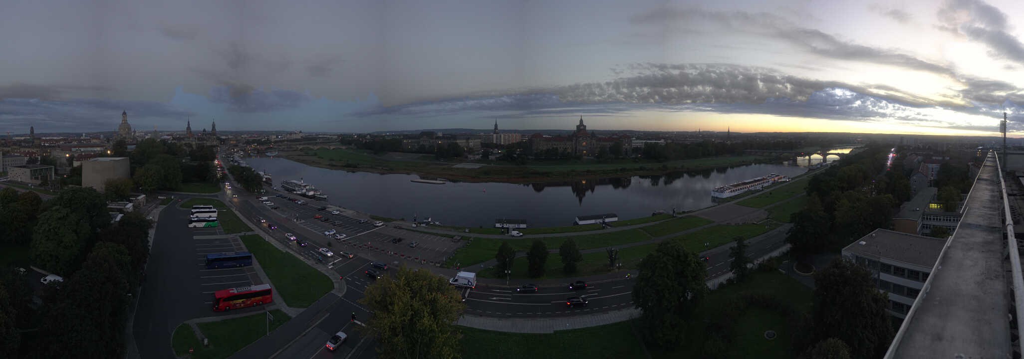 Archiv Foto Webcam Dresden - Elbpanorama