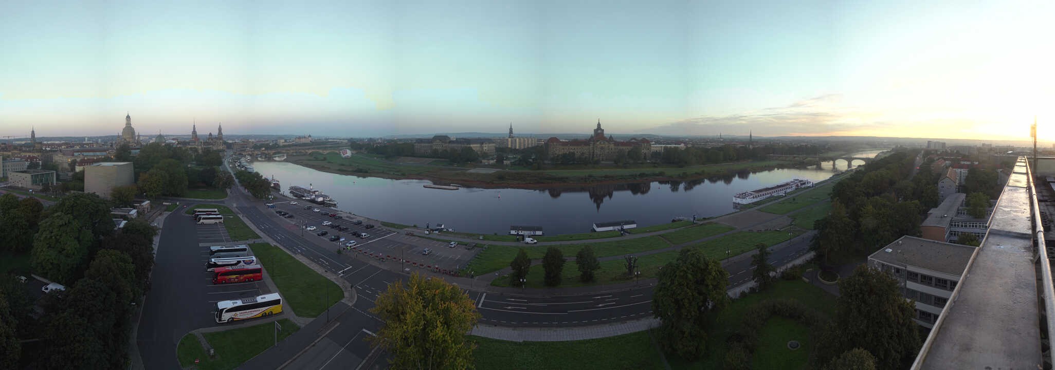 Archiv Foto Webcam Dresden - Elbpanorama