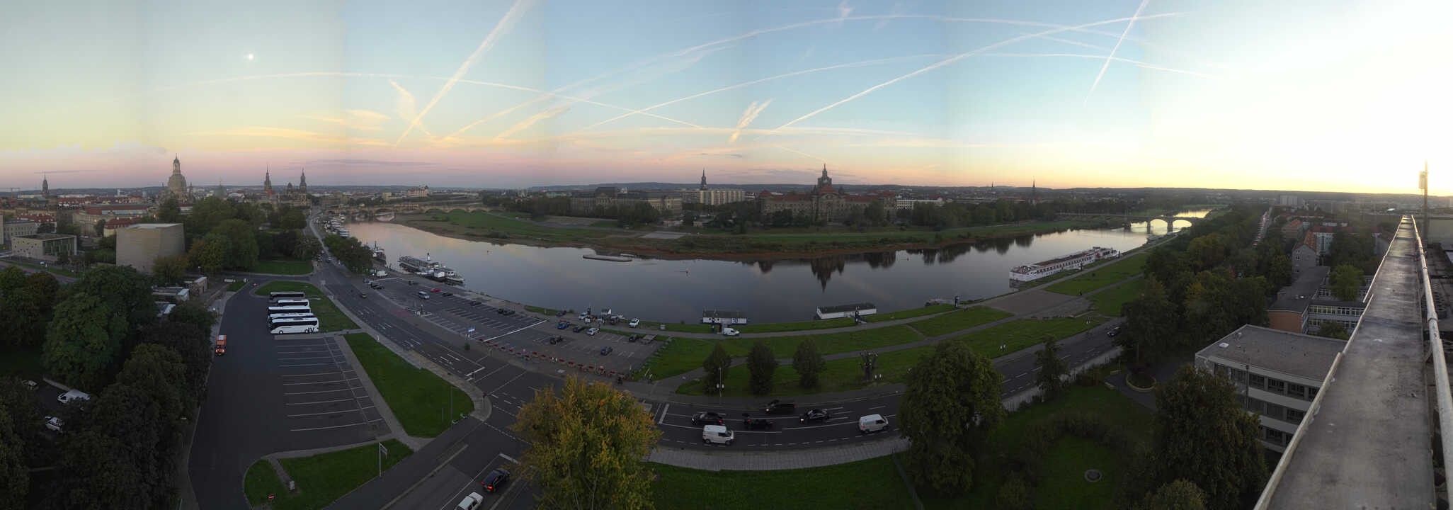 Archiv Foto Webcam Dresden - Elbpanorama