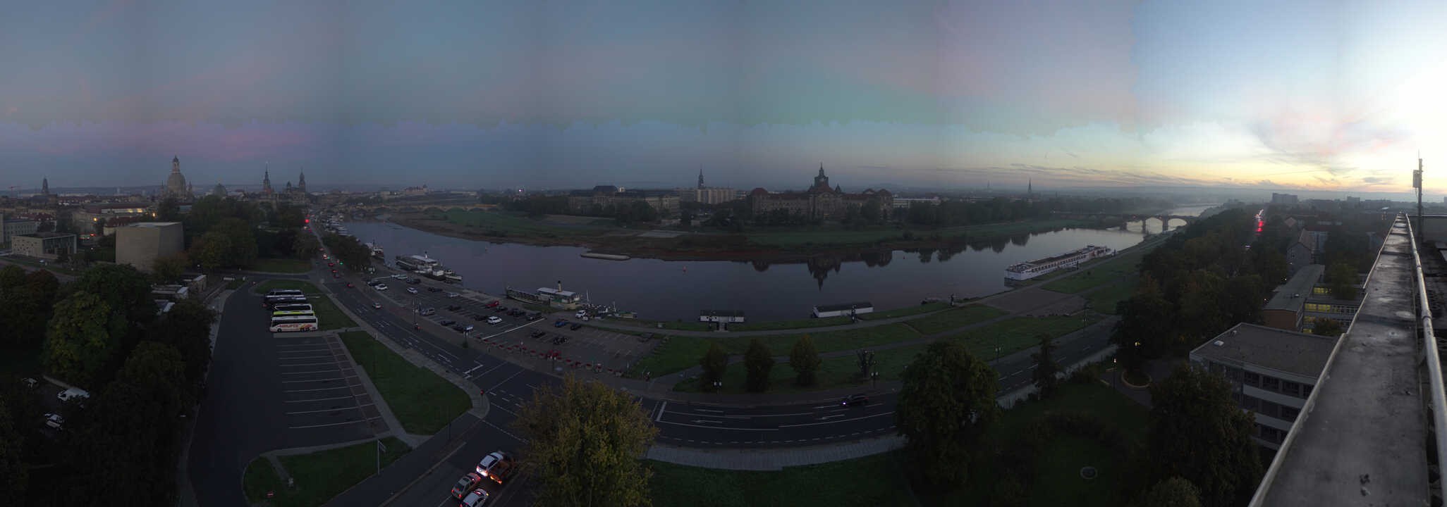 Archiv Foto Webcam Dresden - Elbpanorama