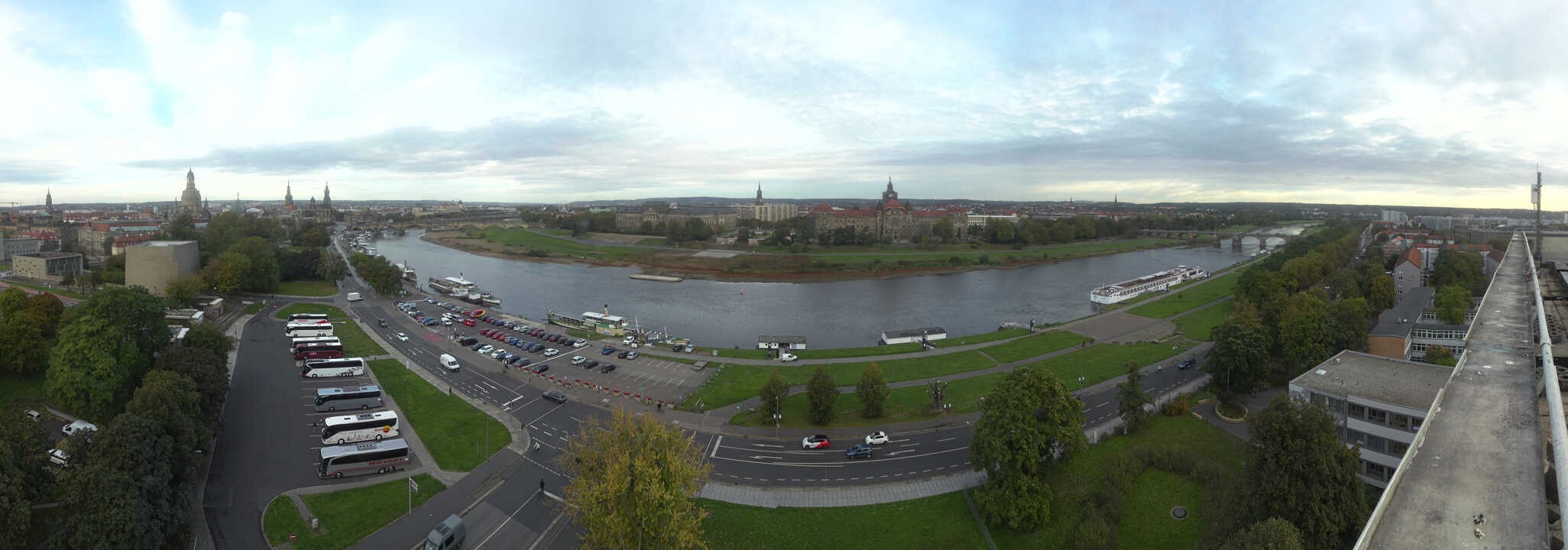 Archiv Foto Webcam Dresden - Elbpanorama