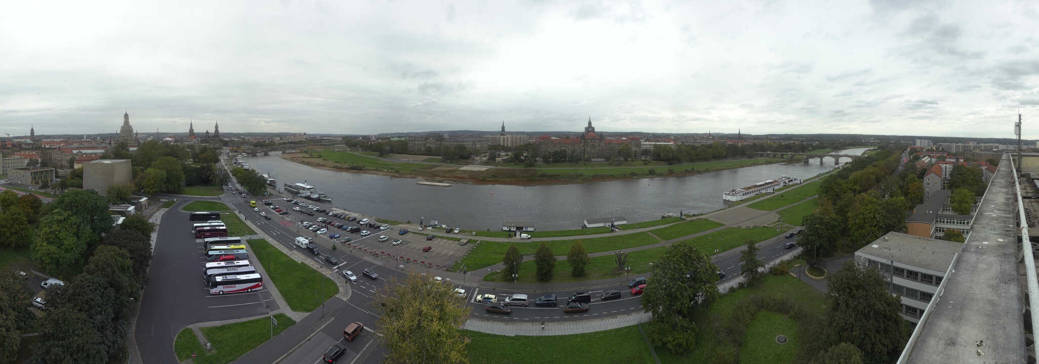Archiv Foto Webcam Dresden - Elbpanorama