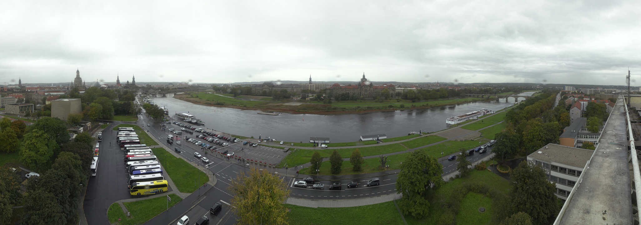 Archived image Webcam Dresden - Panoramic view of the city