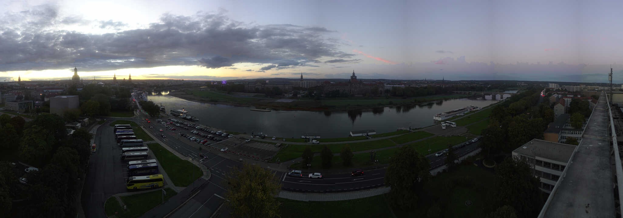 Archived image Webcam Dresden - Panoramic view of the city