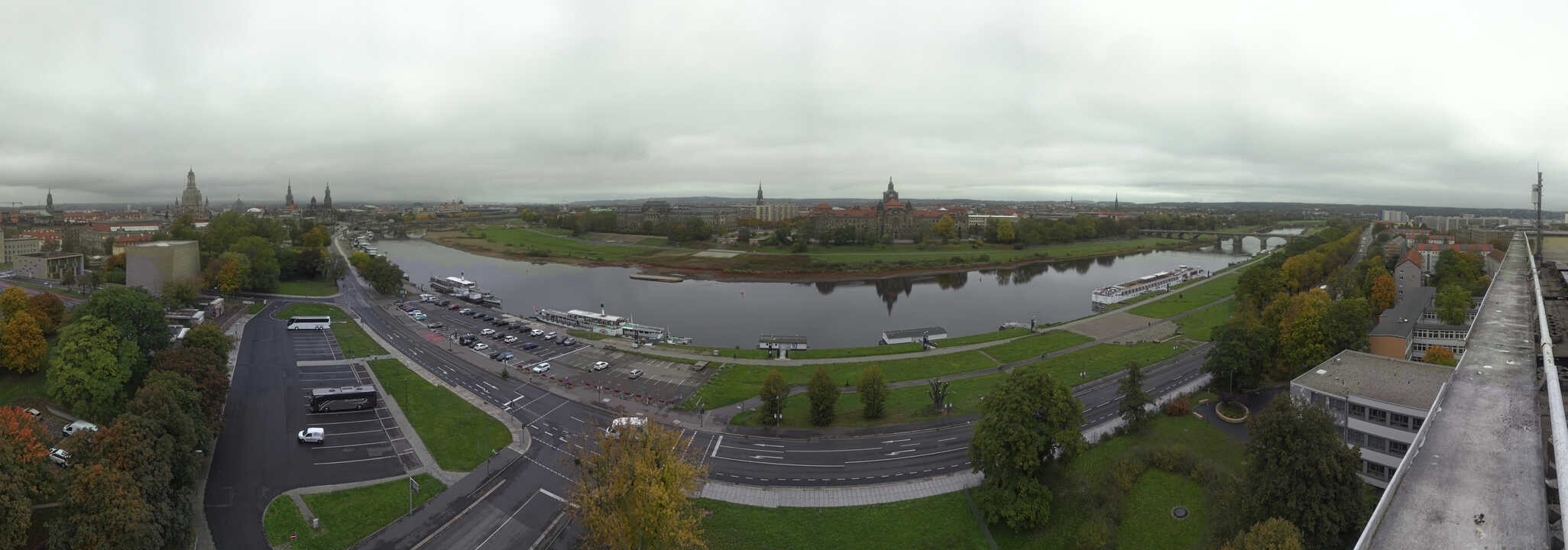 Archiv Foto Webcam Dresden - Elbpanorama