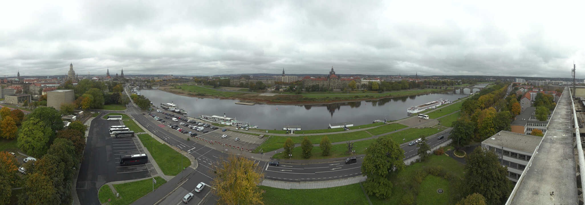 Archiv Foto Webcam Dresden - Elbpanorama