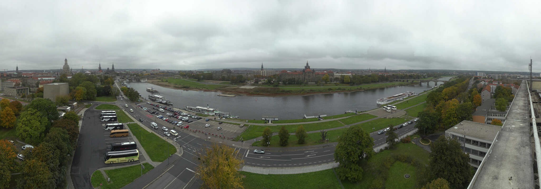 Archiv Foto Webcam Dresden - Elbpanorama