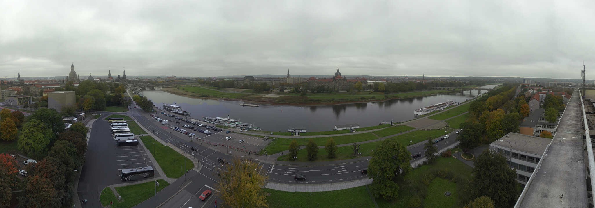 Archiv Foto Webcam Dresden - Elbpanorama
