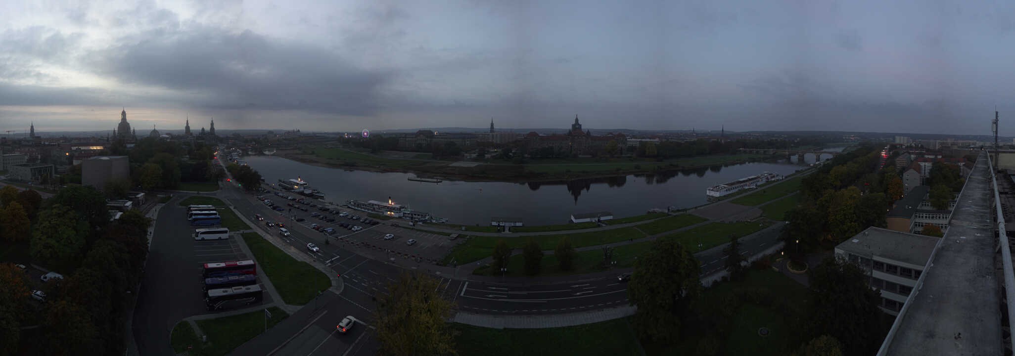 Archiv Foto Webcam Dresden - Elbpanorama